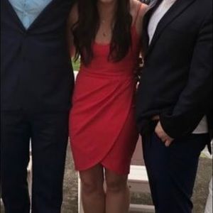 Pink mini dress from Lulus